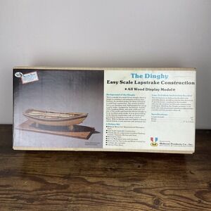Midwest Products Dinghy Easy Scale Lapstrake Construction Kit All Wood #950